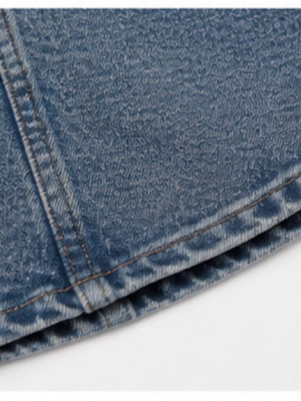 Abercrombie & Fitch Strapless Denim Mini Dress | XS - Picture 4 of 5